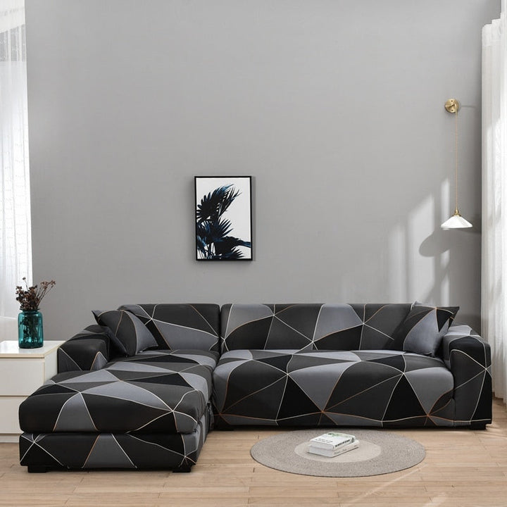 Moderne Skli-sikre Fargerik Elastisk Sofatrekk | Skanto