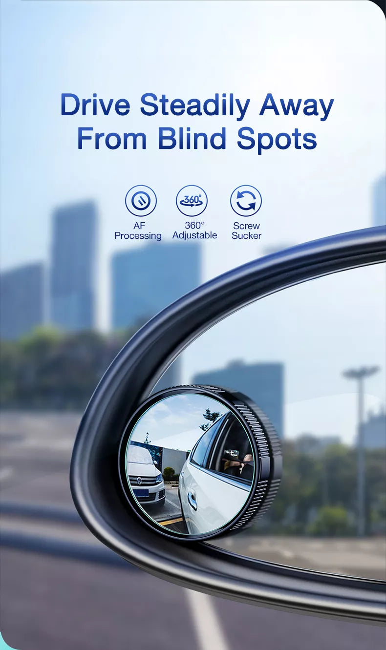 Skanto | Bil 360 Grad Bredvinkel Blind Spot Speil