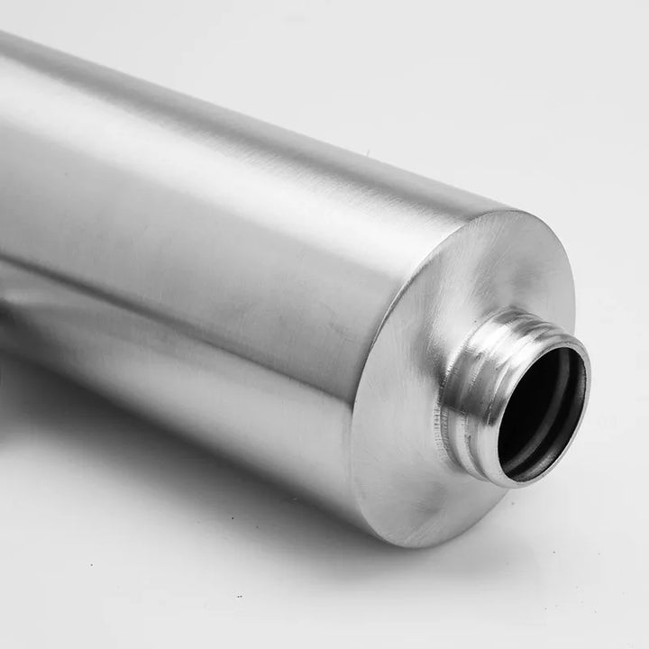 Skanto | Rustfritt stål flytende såpedispenser - Lotionpumpe for håndsåpe på kjøkken & bad, 250ml/350ml/550ml