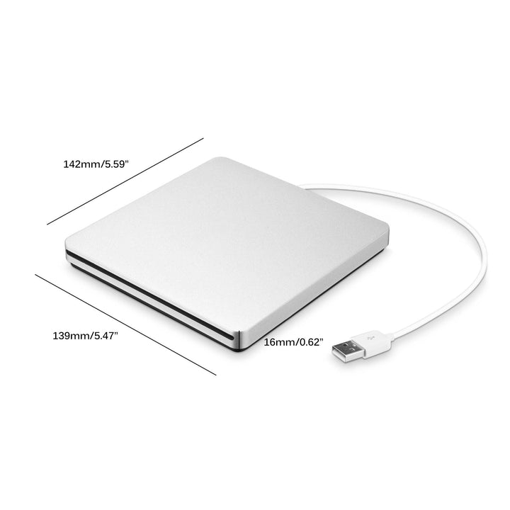 Skanto | Ekstern DVD-opptaker for optiske stasjoner bærbar for MacBook Air