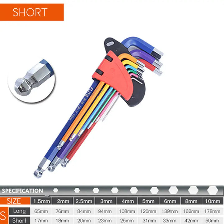 Allen Key Set 9-piece | Skanto