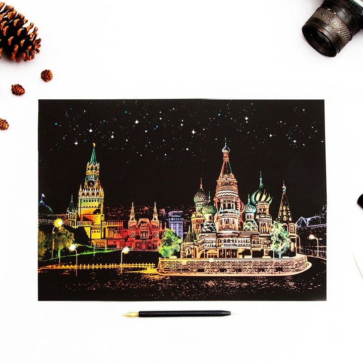 Skanto | Magic Art DIY Skrapbar Maleri