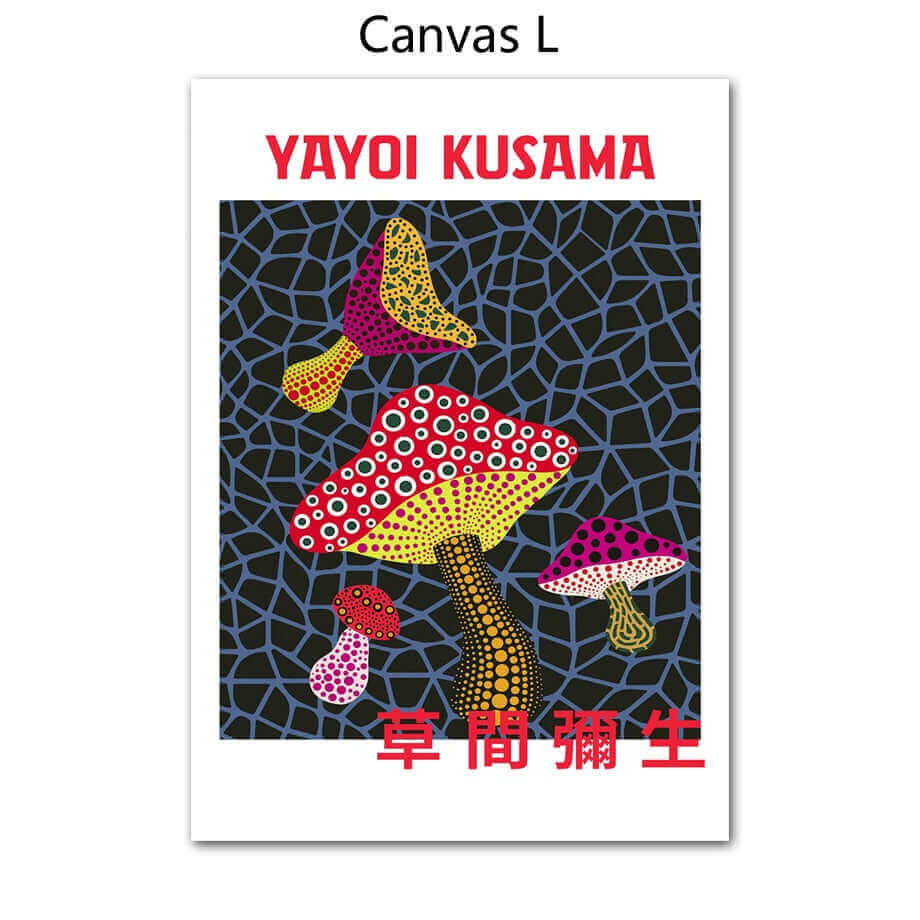 Yayoi Kusama Abstrakt Premium-plakat