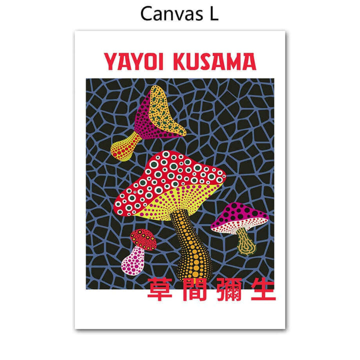 Yayoi Kusama Abstrakt Premium-plakat