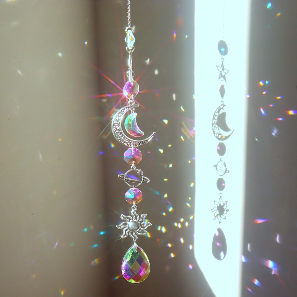 Dream Combo Symphony Crystal Vindklokke Måne Solfanger | Skanto