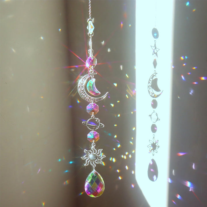 Dream Combo Symphony Crystal Vindklokke Måne Solfanger | Skanto