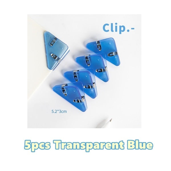 Skanto | Easy Mark Fargerik Triangel Bok Hjørne Klips