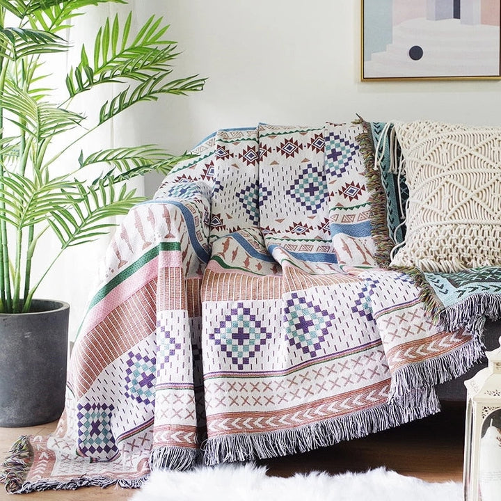 Skanto | Vintage Pumpkin Sofa Cover Blanket