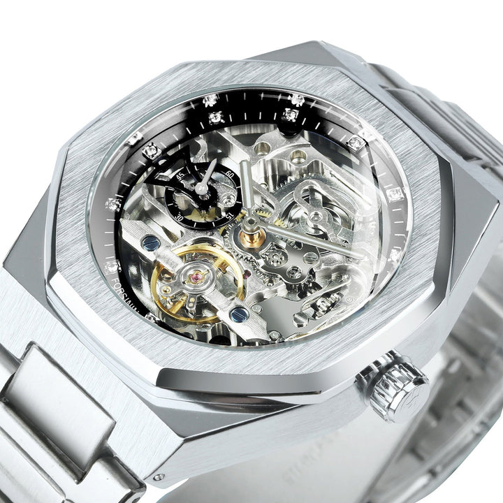 Skanto | Royale Skeleton Mekanisk Herreklokke