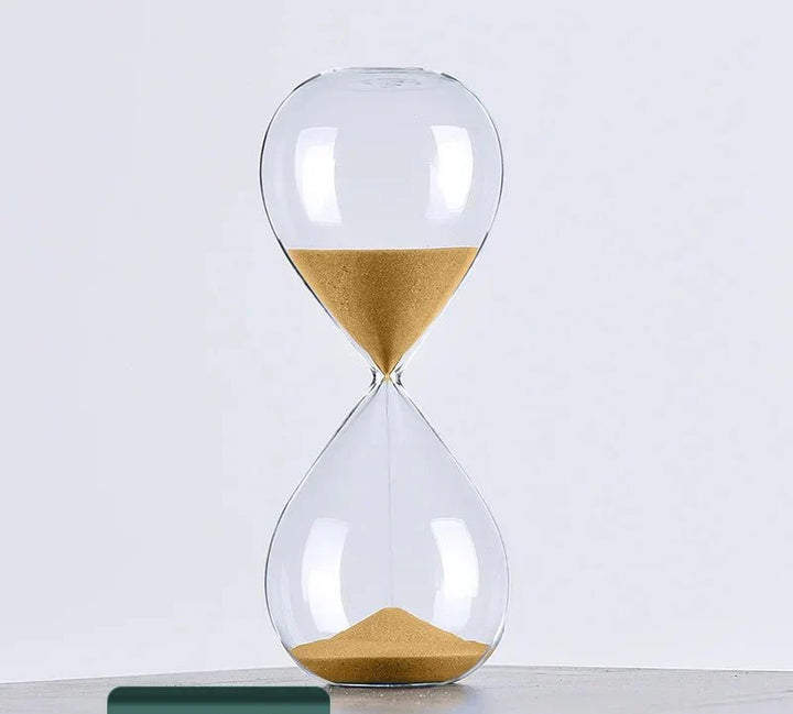 Skanto | Glass Sand Timer | Stilfull Dekorasjon med 5/10/30/60 Minutters Indikasjon