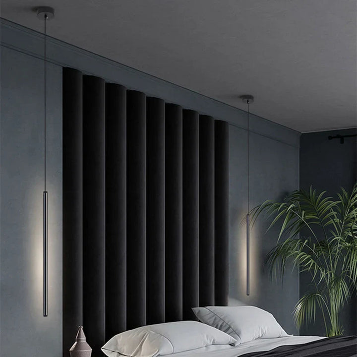 Skanto | Nordisk LED Pendellampe: Minimalistisk design med kreative linjer, perfekt for soverommet, spiseområde