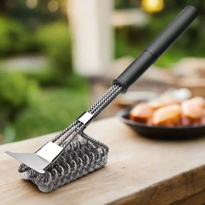Skanto | gratis BBQ-børste - Sikker rustfritt stål grillrens