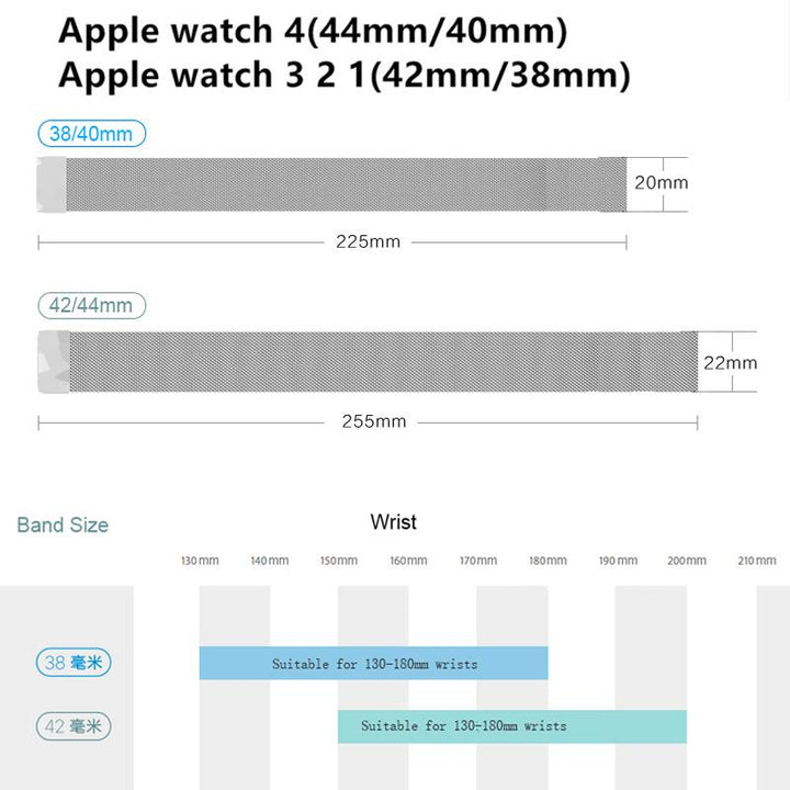 Skanto | Milanese klokkerem for Apple Watch