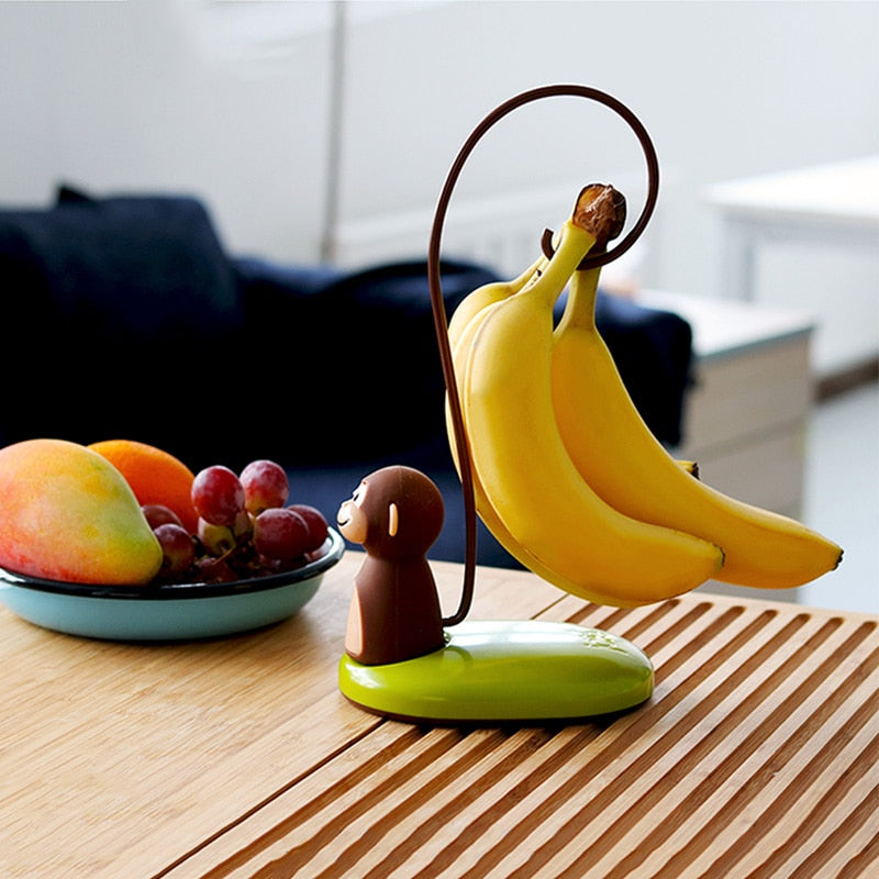 Skanto | Monkey Shape Kjøkken Banan Henger Stativ