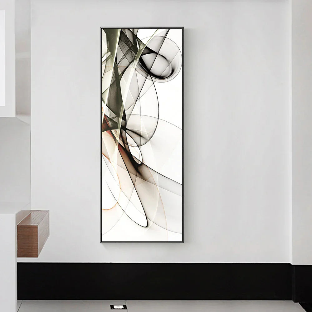 Minimalist Flytande Eterisk Abstrakt Veggkunst Fine Art Lerretutskrifter Bilder For Moderne Leilighet Stue Hjemmekontor Kunst Dekor | Skanto
