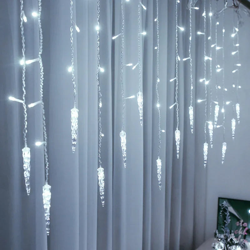 Snowlit - LED Lysgardin for Utendørs Skanto
