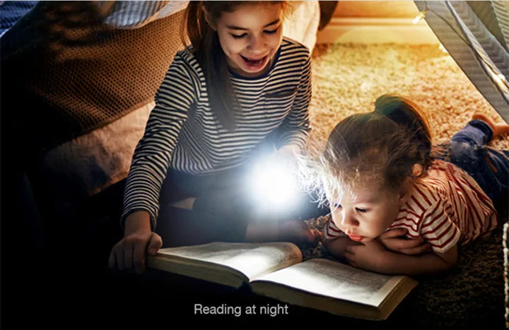 Skanto | Bærbar LED Campinglampe med Power Bank – Oppladbar, USB-tilkobling, for utendørs bruk og nødsituasjoner