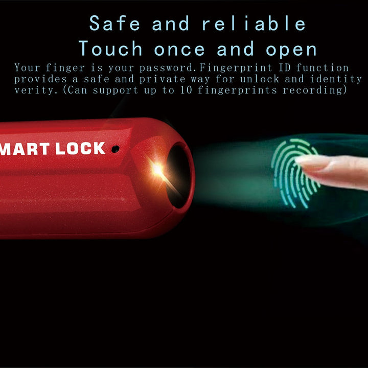 Skanto | Mini Guard Smart Touch Tyveribeskyttelsesslås