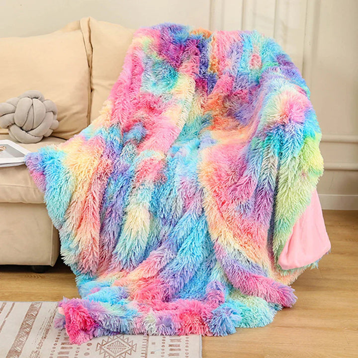 Skanto | Ultra Plush Koral Fleecepledd