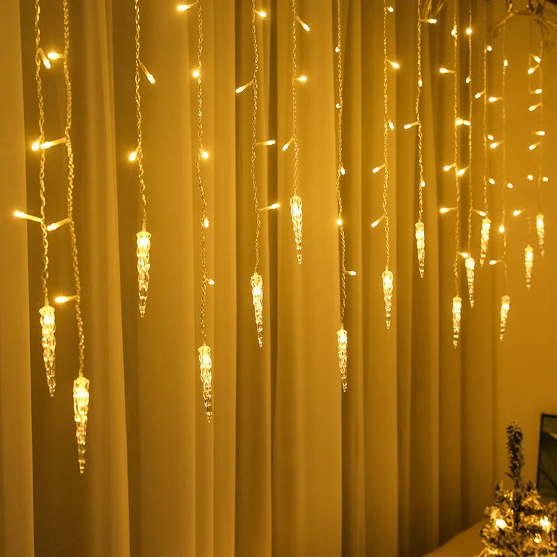 Snowlit - LED Lysgardin for Utendørs Skanto
