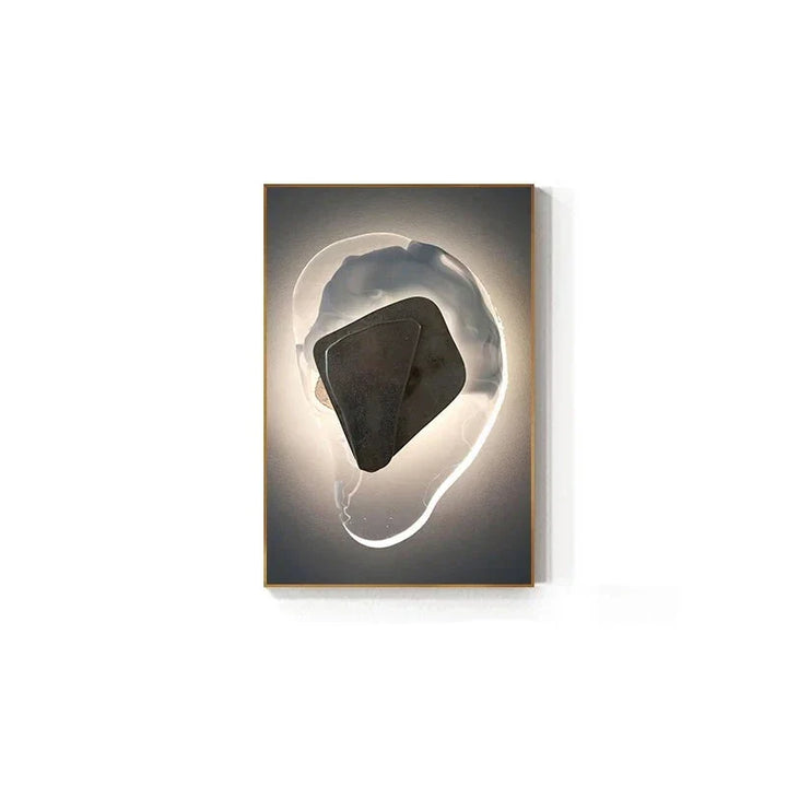 Moderne Estetikk Abstrakt Geometri Veggkunst Fint Kunst Lerret Utskrifter Bilder For Luksus Leilighet Stue Spisestue Inngang Foyer Kunst Dekor | Skanto