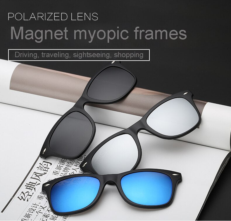 Skanto | Magnetiske Optiske Polariserte Solbriller