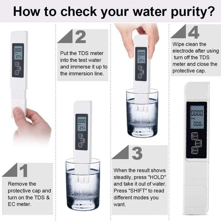 Digital PH Vann Kvalitet Tester | Skanto