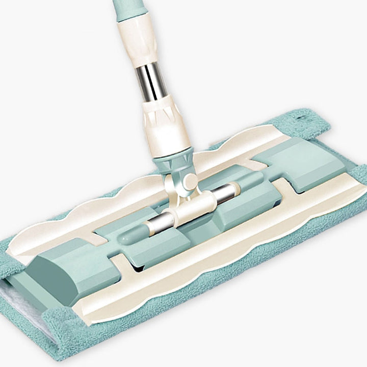 360 Grad Teleskopisk Stor Flat Mop | Skanto