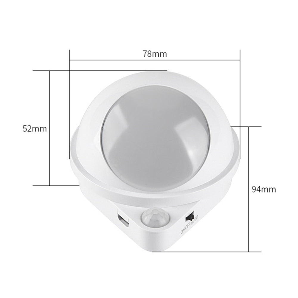 Skanto | 360 Rotasjon Vanndråpe Magnetisk Nattlampe