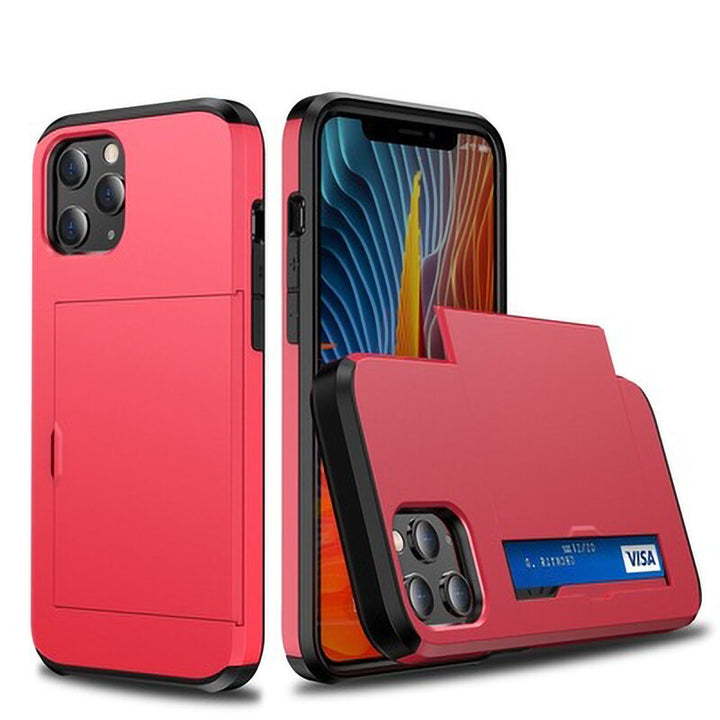 Skanto | Business Armor Slide Wallet iPhone Case