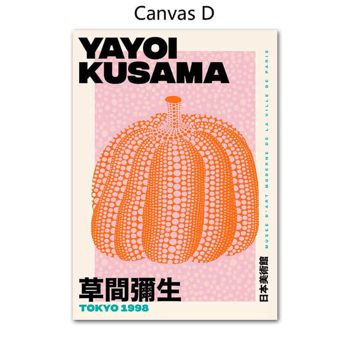 Yayoi Kusama Abstrakt Premium-plakat