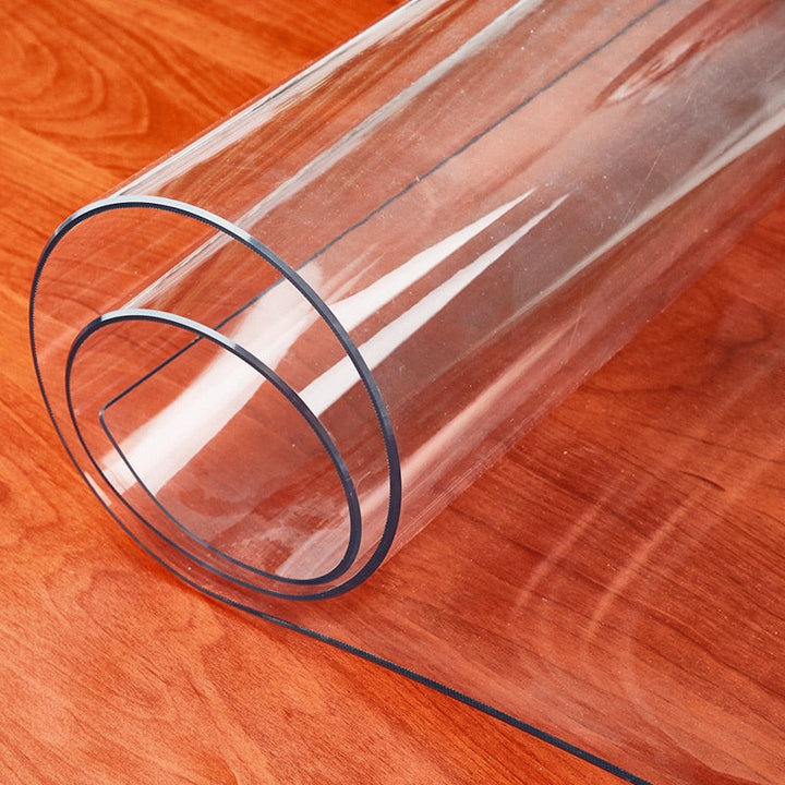 Skanto | Transparent Frostet PVS Bordbeskytter