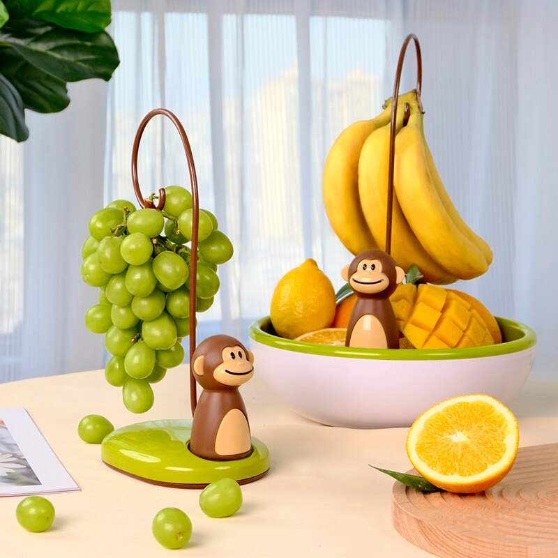 Skanto | Monkey Shape Kjøkken Banan Henger Stativ