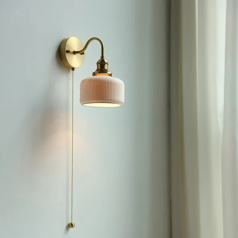 Skanto | ScandiAura – Stilfull Keramisk Vegglampe med Nordisk Design