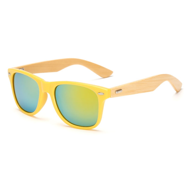 Skanto | Bamboo Retro Tre Solbriller