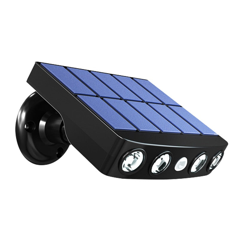 LED Solarlampe med bevegelsessensor for utendørsbruk | Skanto