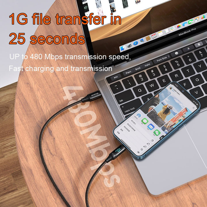 Skanto | Power Display Universal Hurtiglading Telefonkabel