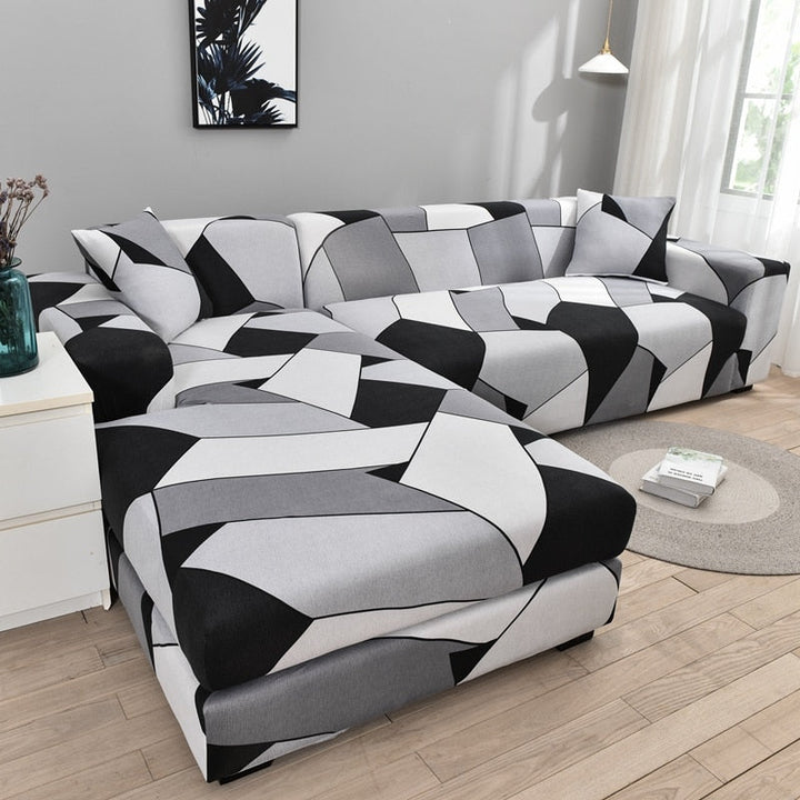 Moderne Skli-sikre Fargerik Elastisk Sofatrekk | Skanto