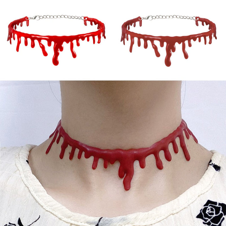 Skanto | Fake Blood Drip Halloween Halskjeder
