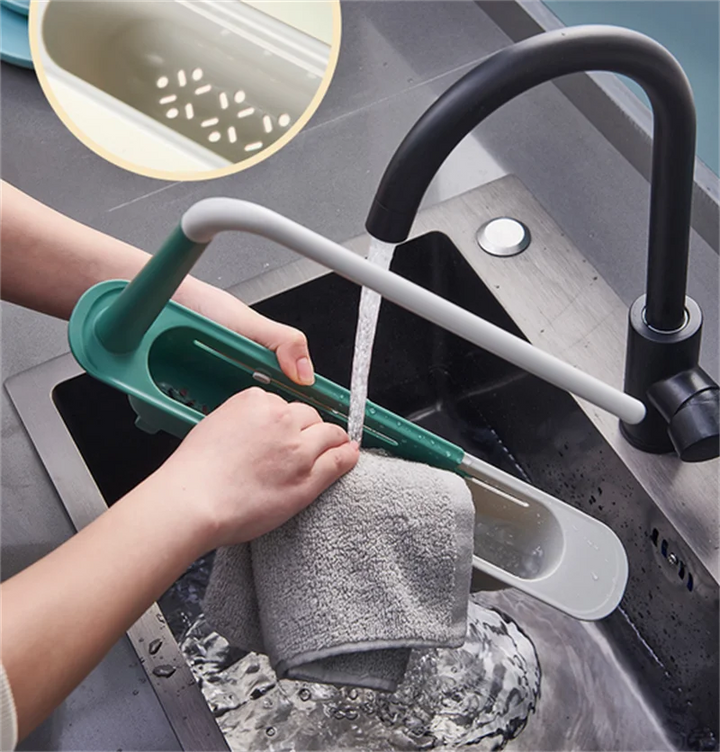 Sink-organisator med håndkleholder | Skanto