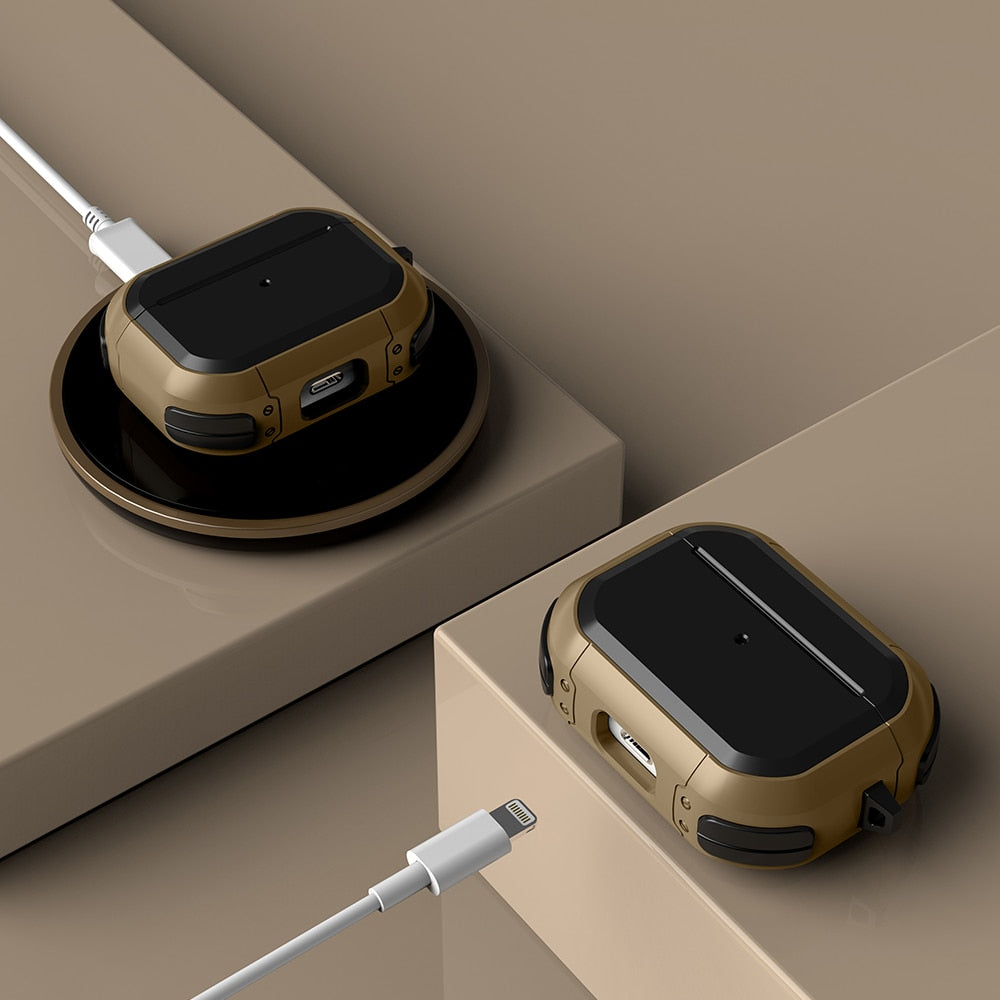 Skanto | Audio Armor Karbonfiber Silikon Airpods Etui