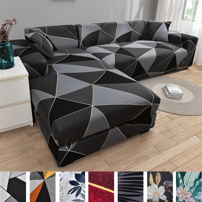 Skanto | Moderne Antiskli Fargerik Elastisk Sofa Trekk