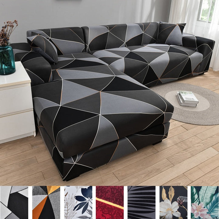 Skanto | Moderne Antiskli Fargerik Elastisk Sofa Trekk