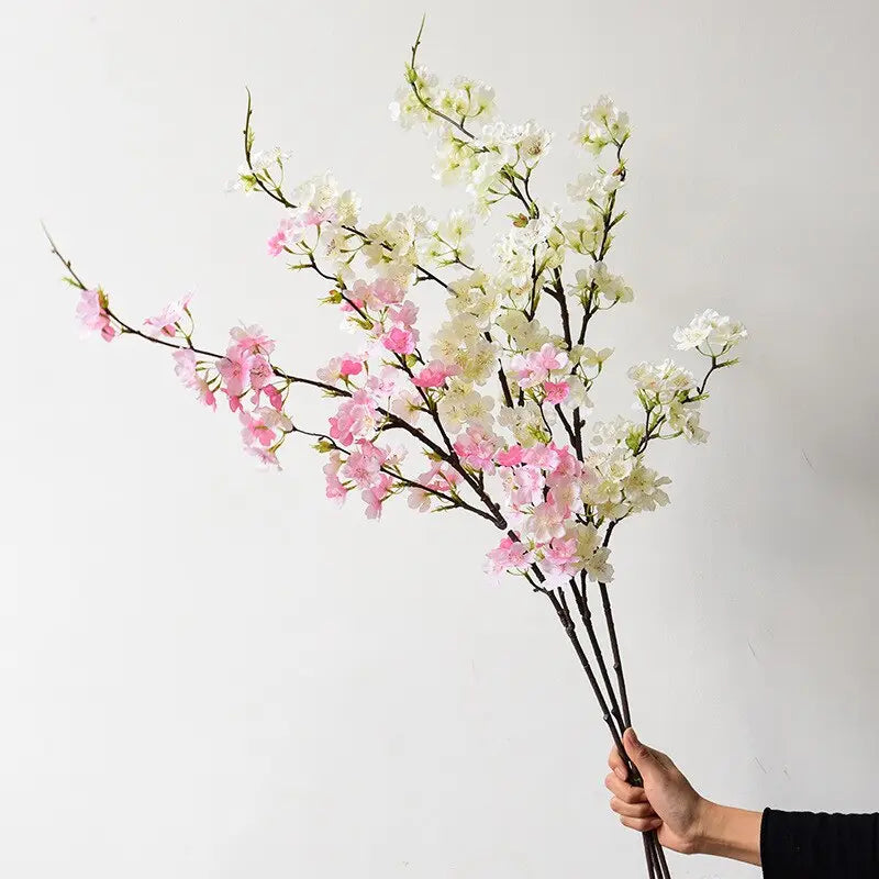 Skanto | Kunstig Kirsebærblomst Gren - 109 cm Silke blomster