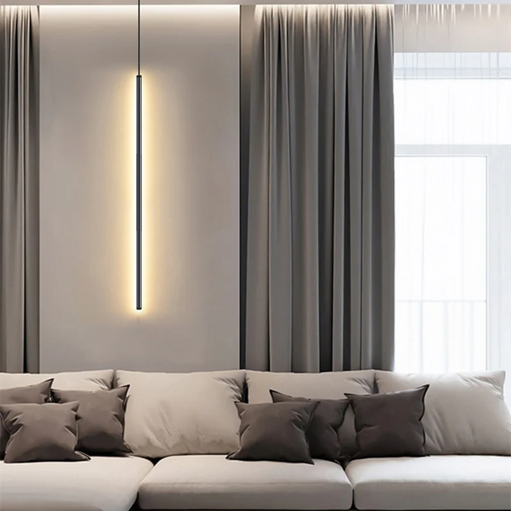 Skanto | Nordisk LED Pendellampe: Minimalistisk design med kreative linjer, perfekt for soverommet, spiseområde