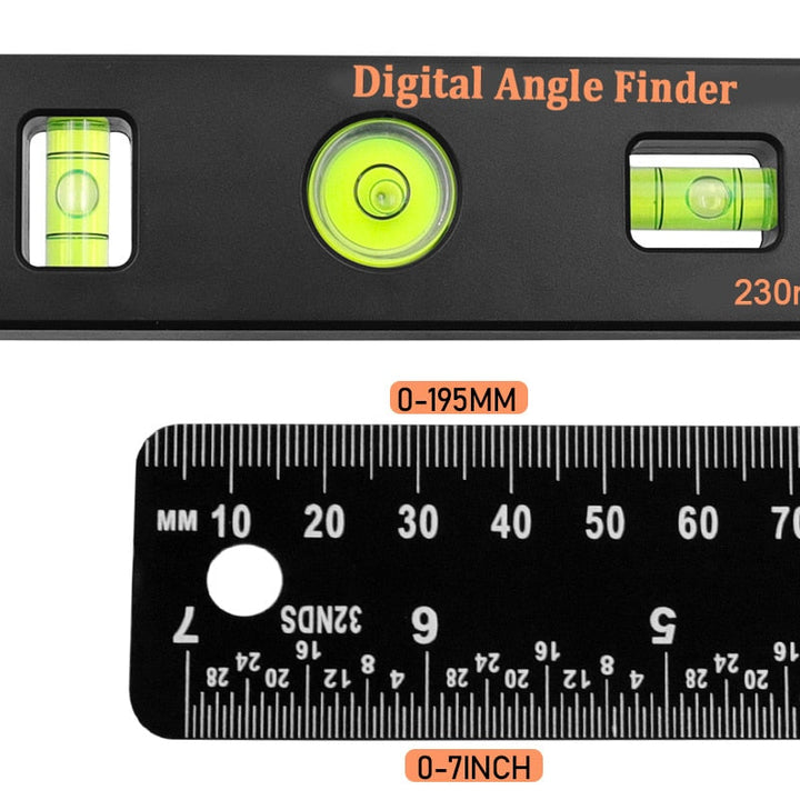 4 i 1 Digital Vinkelmåler | Skanto
