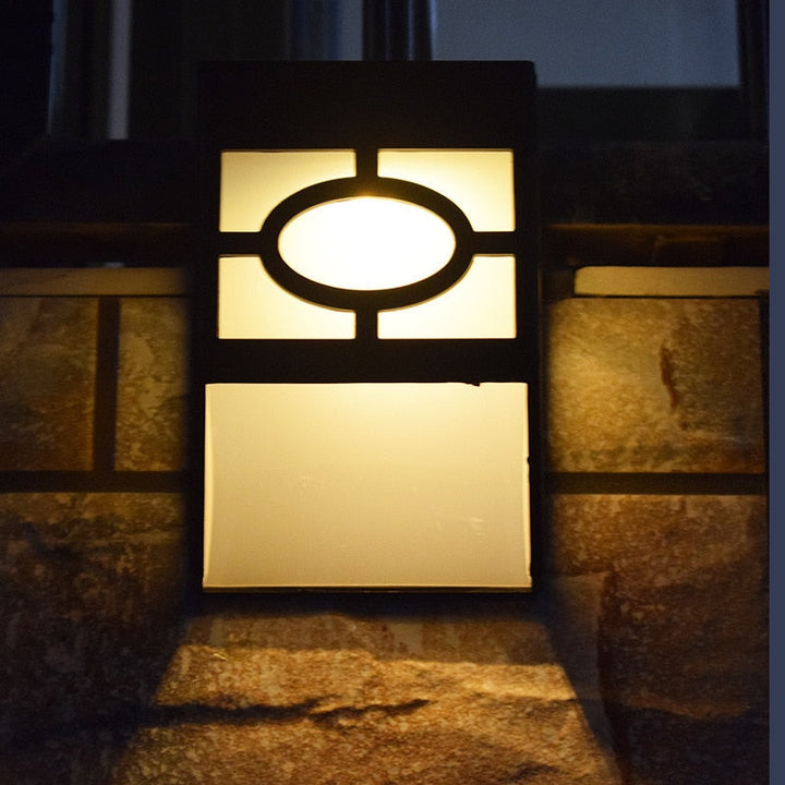 Skanto | HikariGlow – Japansk-inspirert solvegglys for utendørs ro