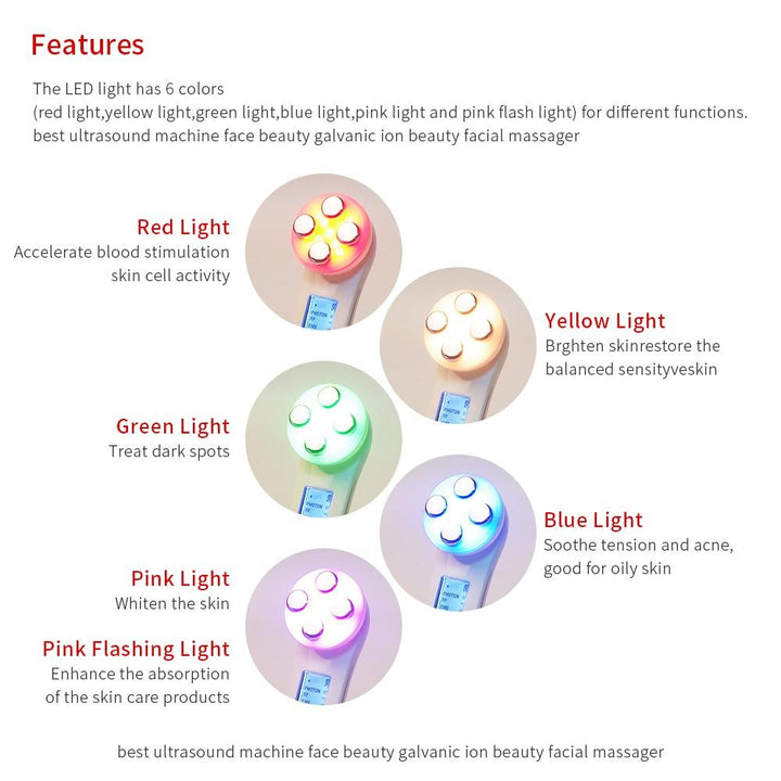 Skanto | LED Lysterapienhet - Derma Light Hudterapi