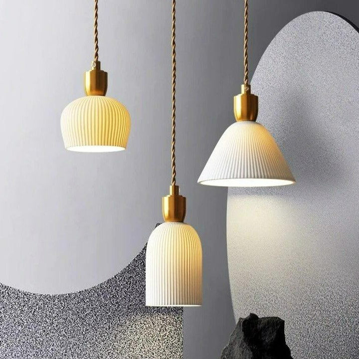 Moderne nordiske keramiske pendellamper | Skanto