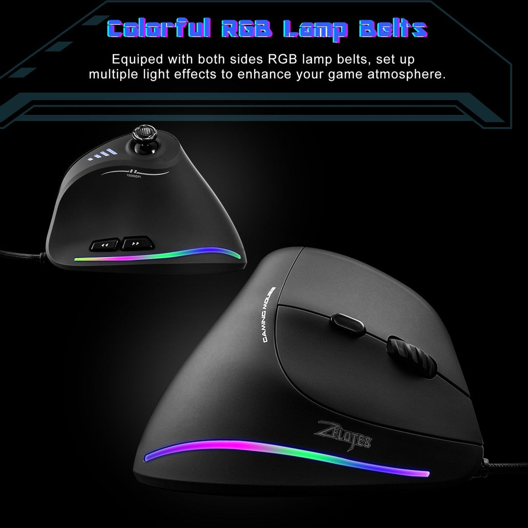 Skanto | Programmerbar Ergonomisk RGB Game Master Mus